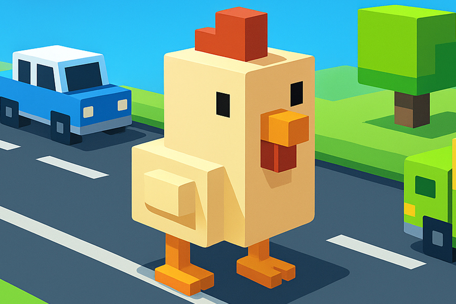 Cross the Road: Animal Dash Logo